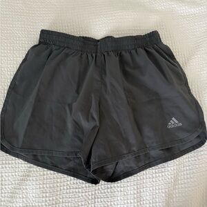 Adidas Women's Grey Athletic Running Shorts